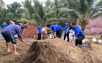 Người trẻ xứ dừa chung tay giúp dân có nhà mới