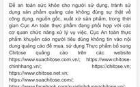 7 website quảng cáo thực phẩm bổ sung Chitose gây nhầm lẫn như thuốc chữa bệnh