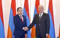 Chủ tịch Quốc hội Trần Thanh Mẫn hội kiến Tổng thống Armenia