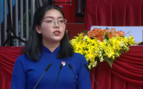 Cô gái phát biểu 'rất chất' tại lễ 50 năm đất nước thống nhất