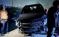Ô tô gây tai nạn chết người, lốp trước bị nổ vẫn bỏ chạy qua nhiều huyện