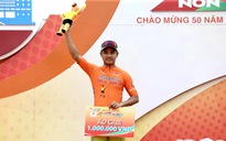 Cúp xe đạp truyền hình TP.HCM: 'Xé' áo cam, áo trắng ở chặng đồng đội tính giờ