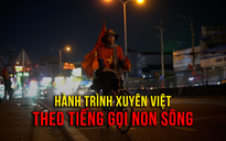 Chàng trai Thanh Hóa vào TP.HCM xem diễu binh trên chiếc xe đạp cũ của ông nội