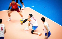Dàn tay đập cao trên 2 m nhấn chìm đội tuyển nam bóng chuyền Việt Nam 