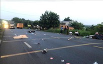 Bình Phước: Truy tìm tài xế liên quan vụ tai nạn khiến 1 người tử vong