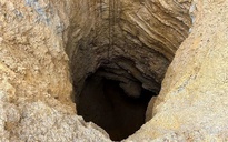 Xuất hiện hố sụt lún bất thường tại Tuyên Quang