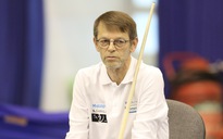Tượng đài billiards Blomdahl lỡ hẹn World Cup TP.HCM vì chấn thương bất ngờ