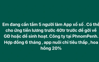 Bộ GD-ĐT cảnh báo học sinh, sinh viên về chiêu lừa đảo 'việc nhẹ lương cao'