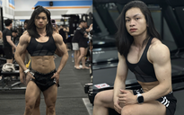 Cô gái cơ bắp cuồn cuộn truyền cảm hứng tập luyện thể hình