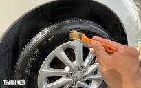 Hiểm họa từ việc dùng dung dịch đánh bóng lốp ô tô kém chất lượng
