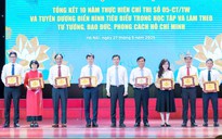 Việc học tập và làm theo Bác ngày càng đi vào chiều sâu
