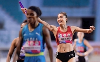 Cuộc đấu nóng bị hoãn vì trời mưa, Việt Nam chỉ đoạt HCB giải điền kinh châu Á