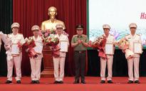 Hơn 5.000 cán bộ Công an Hà Nội được thăng hàm, nâng lương