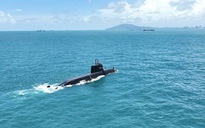 Tàu ngầm nội địa đầu tiên của Đài Loan ra biển thử nghiệm