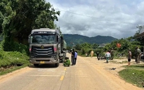 Tai nạn giữa xe đầu kéo và xe đạp điện, 2 em nhỏ tử vong