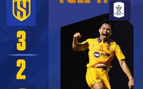 Thắng 'nghẹt thở' đội Bình Dương, SLNA thẳng tiến chung kết Cúp quốc gia