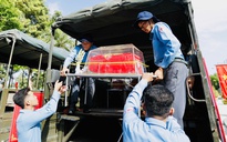 Long An: Đón 106 hài cốt liệt sĩ, quân tình nguyện Việt Nam hy sinh tại Campuchia