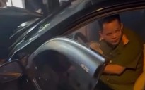 Cách chức trung tá công an vì lái xe gây tai nạn liên hoàn