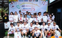 Trao trực tiếp 150 triệu đồng tại giải pickleball 'Cùng con đi tiếp cuộc đời' lần 3