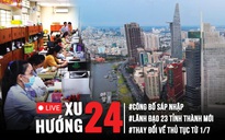 Xu Hướng 24: Chân dung bí thư, chủ tịch 23 tỉnh, thành mới | Cảm xúc người dân trong ngày trọng đại