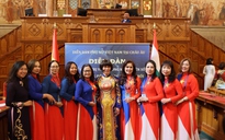 Áo dài Việt Nam ở Nhà Quốc hội Hungary