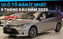 Ô tô nào kén khách nhất Việt Nam sau 6 tháng đầu năm 2025?