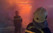 TP.HCM: UBND xã An Nhơn Tây báo cáo vụ cháy ở chợ Lô 6