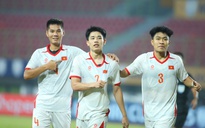 U.23 Việt Nam 3-0 U.23 Lào: Văn Khang cực hay, trung vệ Hiểu Minh xuất sắc lập cú đúp