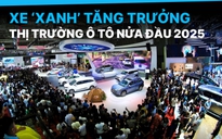 Thị trường ô tô tăng trưởng, xe 'xanh' chiếm gần 29% sau nửa đầu năm 2025