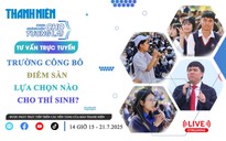 Tư vấn trực tuyến: Trường công bố điểm sàn, lựa chọn nào cho thí sinh?