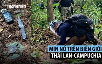 Binh sĩ Thái Lan bị thương vì mìn nổ ở biên giới giáp Campuchia