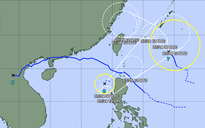 Bão đôi chính thức xuất hiện