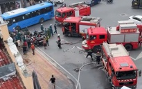 TP.HCM: Chập điện gây cháy ở chợ Thủ Đức