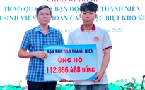 Trao, chuyển tiền bạn đọc giúp các hoàn cảnh khó khăn