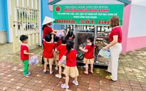 Công trình măng non 'Ngôi nhà phân loại rác thải'