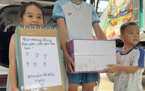 Chuyến xe 0 đồng vượt hàng trăm km tiếp sức bà con vùng lũ Nghệ An