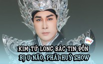 Kim Tử Long nói về tin đồn bị u não, phải hủy show hát cải lương