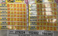 Xổ số miền Nam ngày 27 tháng 7: Khách trúng số 14 tờ, nhận tiền mặt