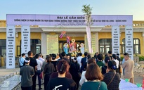 Tổ chức đại lễ cầu siêu cho nạn nhân vụ lật tàu Vịnh Xanh 58