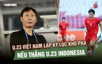 Nếu thắng Indonesia, U.23 Việt Nam lập kỷ lục khó phá vỡ