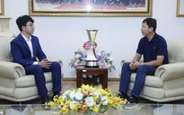 HLV Kim Sang-sik giao lưu với Báo Thanh Niên về hành trình vô địch U.23 Đông Nam Á 2025