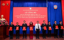 Công bố lãnh đạo tòa chuyên trách tại TAND TP.HCM sau hợp nhất