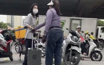 Công an thông tin vụ người bán trà đá đuổi cô gái đứng trên vỉa hè