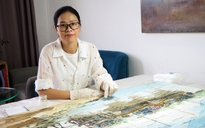 Người vá tranh triệu USD qua… kính hiển vi