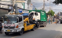 Tai nạn thương tâm trên đường Hà Huy Giáp, 1 người tử vong