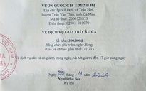 Cà Mau: Thanh tra dịch vụ câu cá tại Vườn quốc gia U Minh Hạ