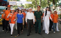 Hơn 5.000 người tham gia đi bộ 'Vì nạn nhân chất độc da cam' 