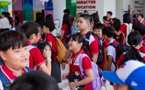 TP.HCM: Học sinh trường ngoài công lập háo hức tựu trường năm học mới