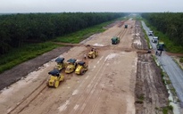 Đang thi công 9,5 km cao tốc TP.HCM - Thủ Dầu Một - Chơn Thành