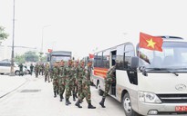 Đón đoàn Quân đội Hoàng gia Campuchia sang Việt Nam tham gia diễu binh